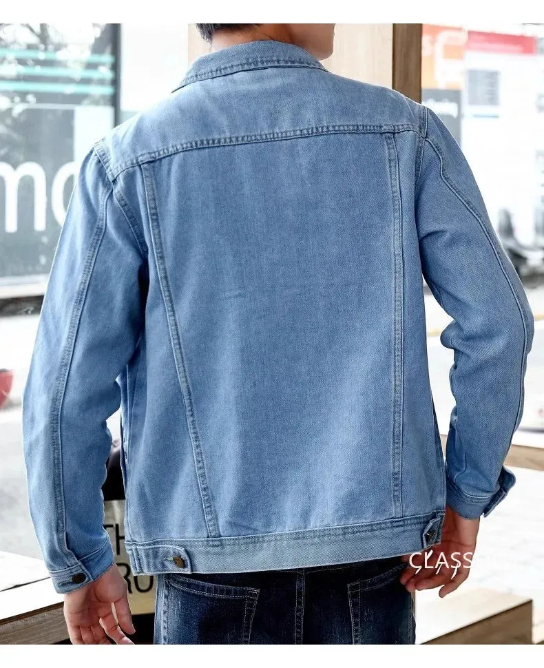 High Quality Single Breasted Cotton Denim Jackets