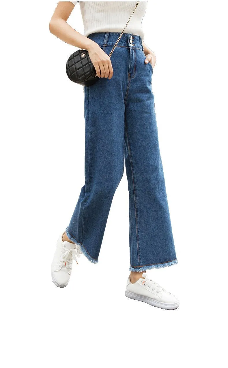 High Waist Wide Leg Jeans