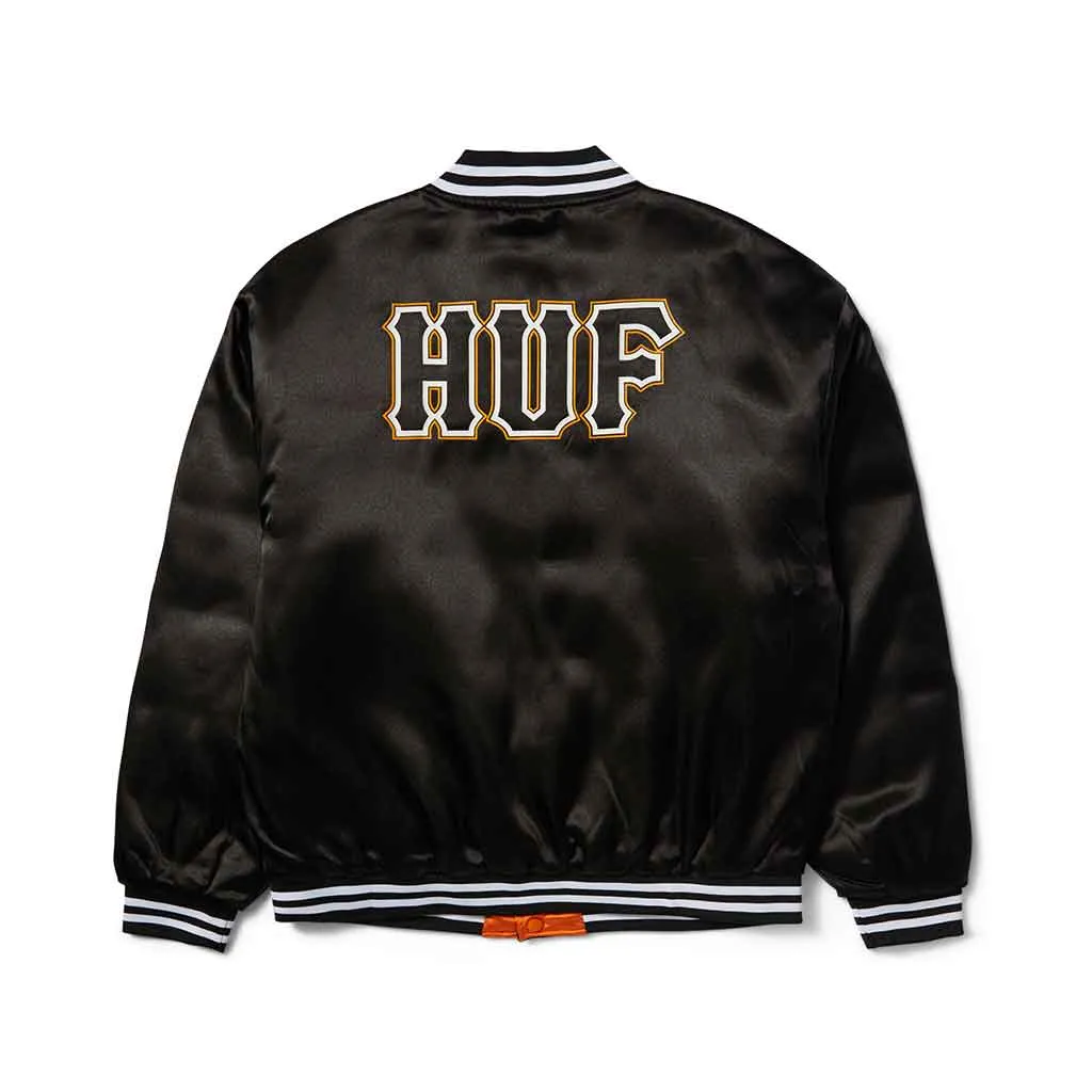 Huf Back 2 Back Reversible Jacket - Black/Orange