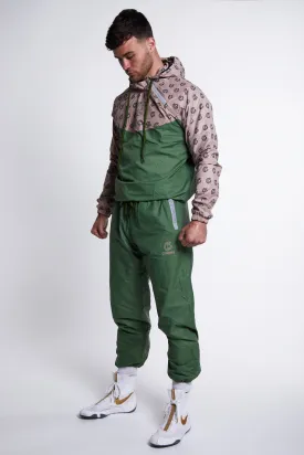 Hybrid Performance Sweat Suit - Green/Print