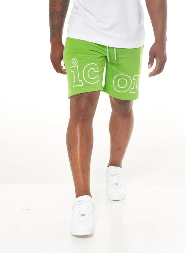 Icon block shorts (Green)