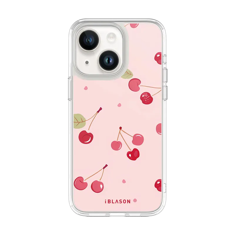 iPhone 14 Plus Halo MagSafe Cute Phone Case - Cherry on Top