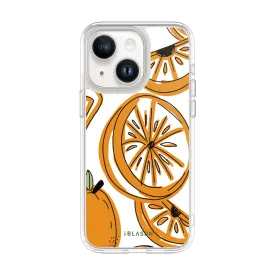 iPhone 15 Plus Halo MagSafe Cute Phone Case - Oranges