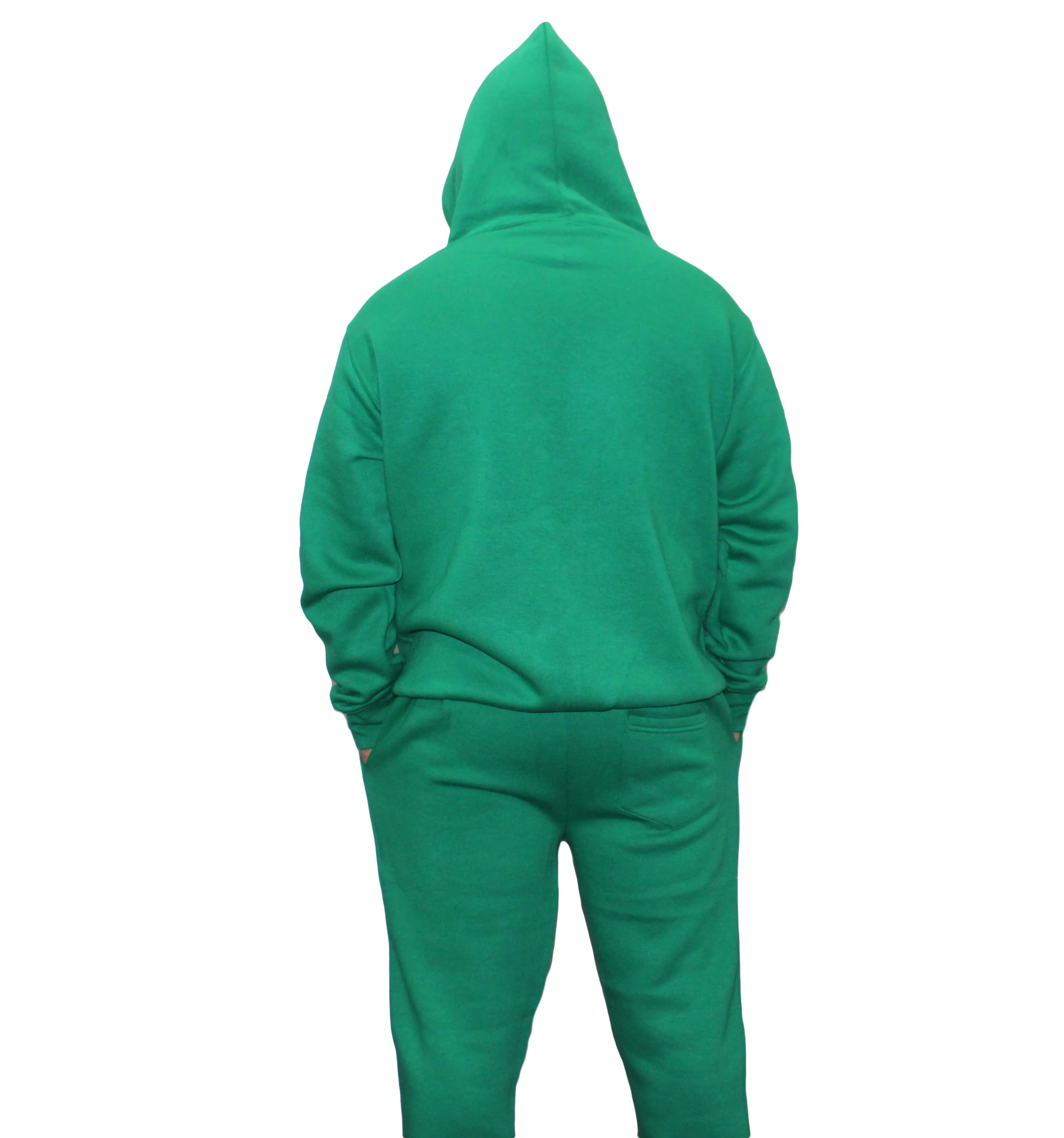 Kelly Green Adult Pull Over Sweat Suit