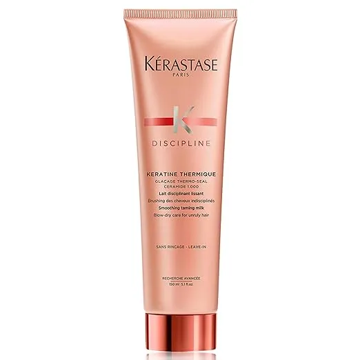 Kerastase Discipline Keratine Thermique Blow Dry Primer Anti-Frizz Cream, 150ml