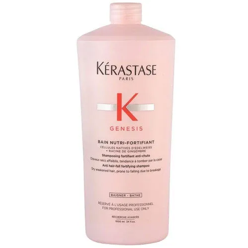 Kerastase Genesis Bain Hydra-Fortifiant Shampoo, 1000ML