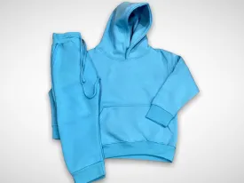 KIDS Sky Blue Pull Over Sweat Suit