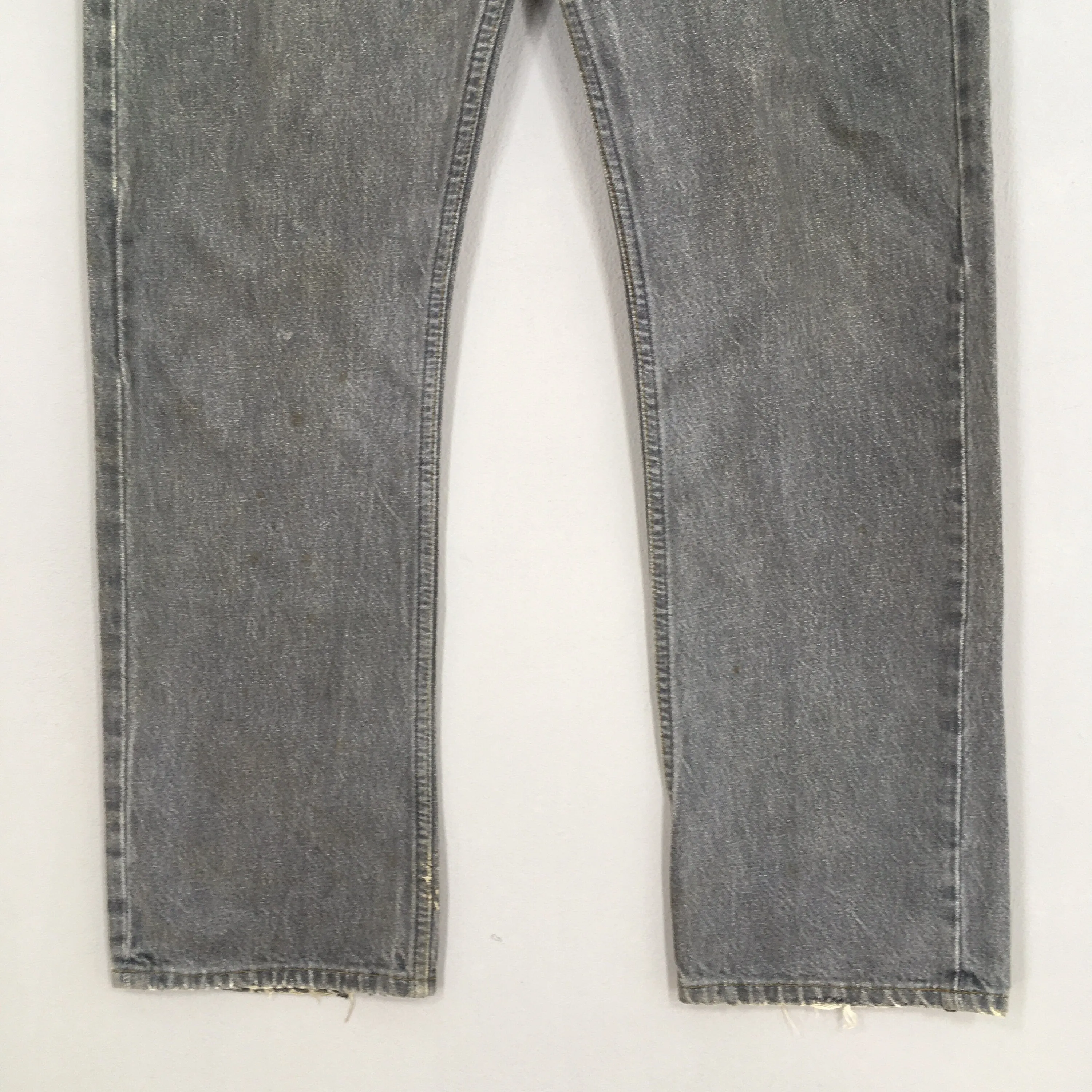 Levi's 501 Ash Gray High Waisted Jeans Size 31x29.5