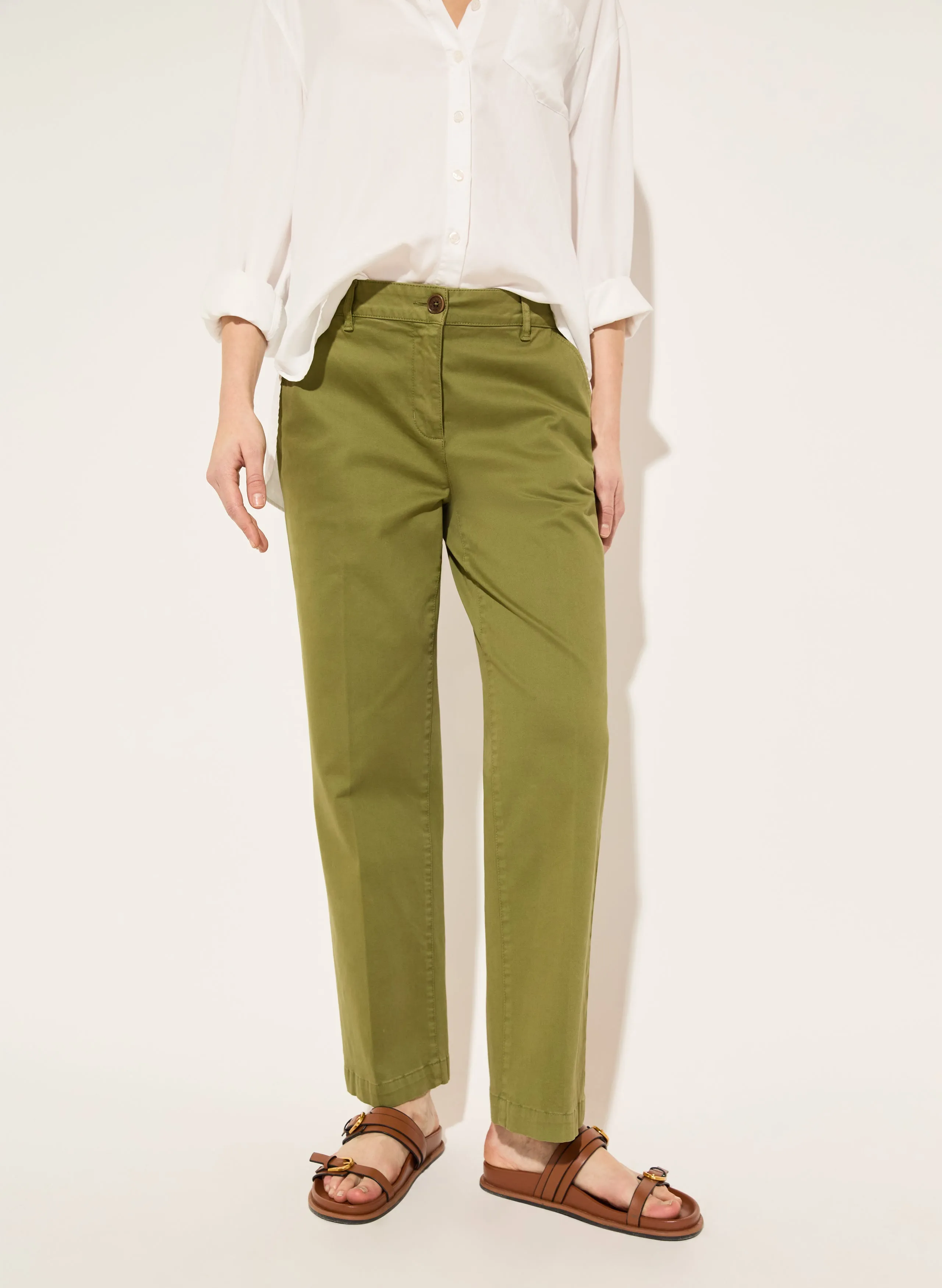 Linnea Organic Cotton Chinos