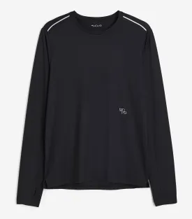 Long sleeve H&M DryMove Lightweight Running, black