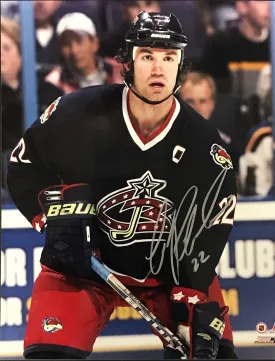 Luke Richardson Signed 8x10 Photo Columbus Blue Jackets