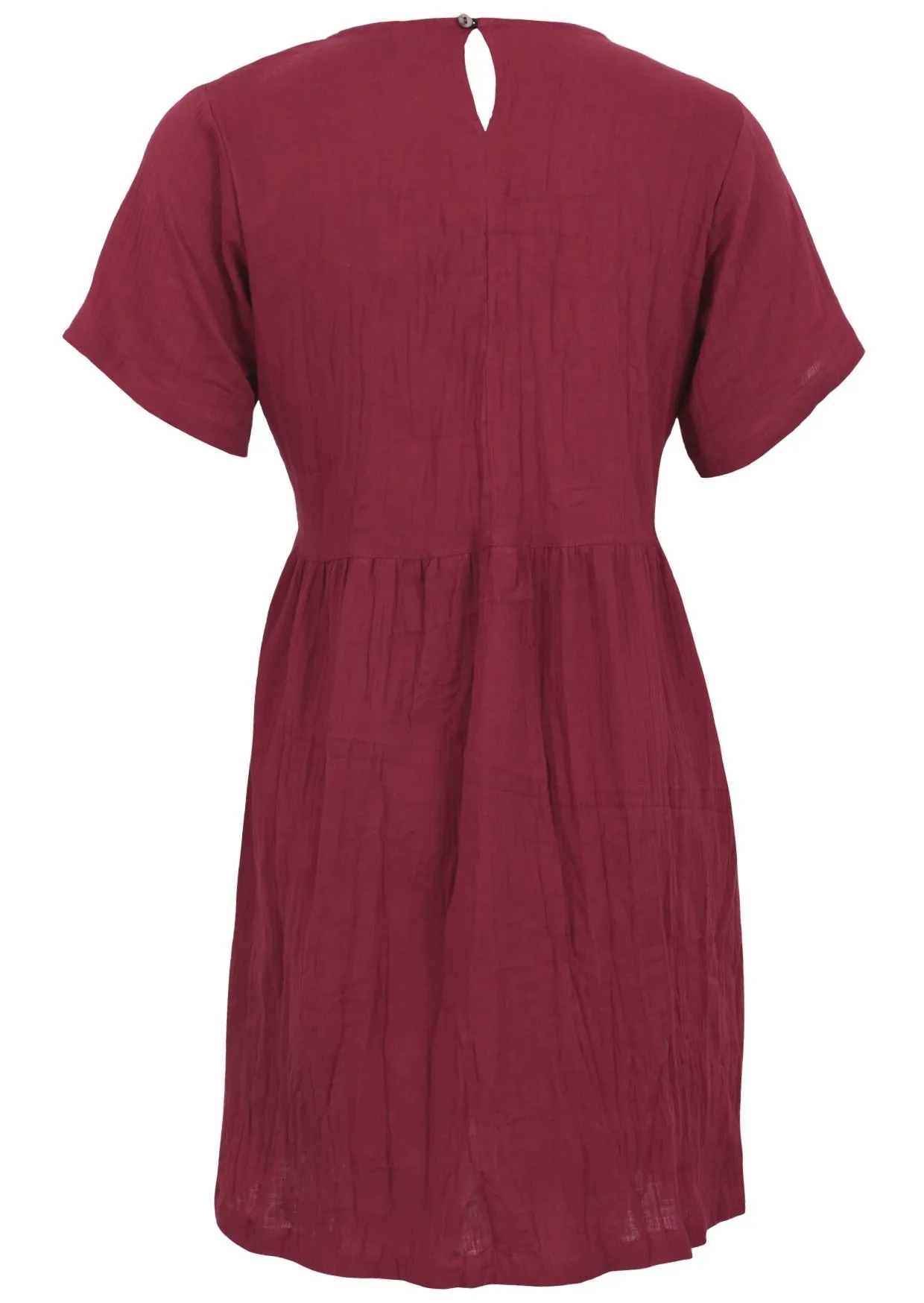 Mabel Dress Tibetan Red