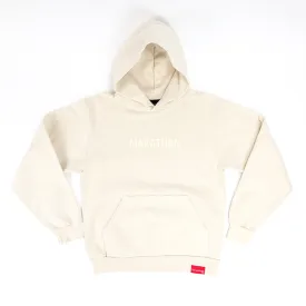 Marathon Leisure Tonal Hoodie - Cream