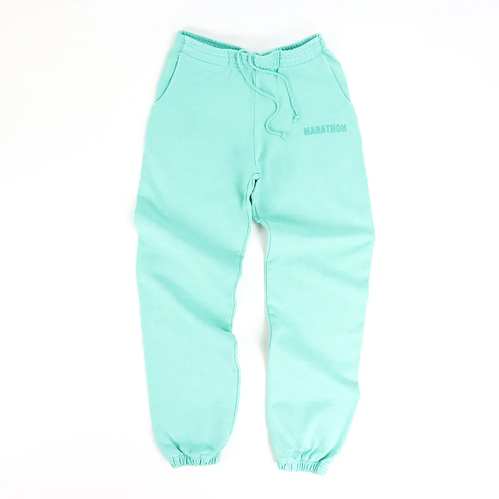 Marathon Leisure Tonal Sweatpants - Teal