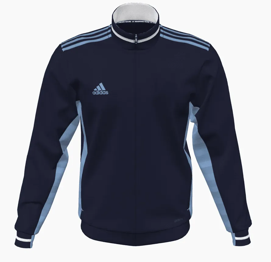 Mens 19 Track Jacket (DW6763-BLKBLUE)