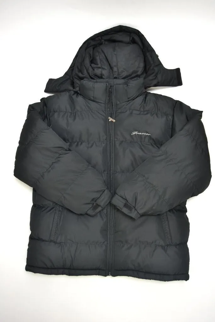 men's black bubble winter jackets Case of 12