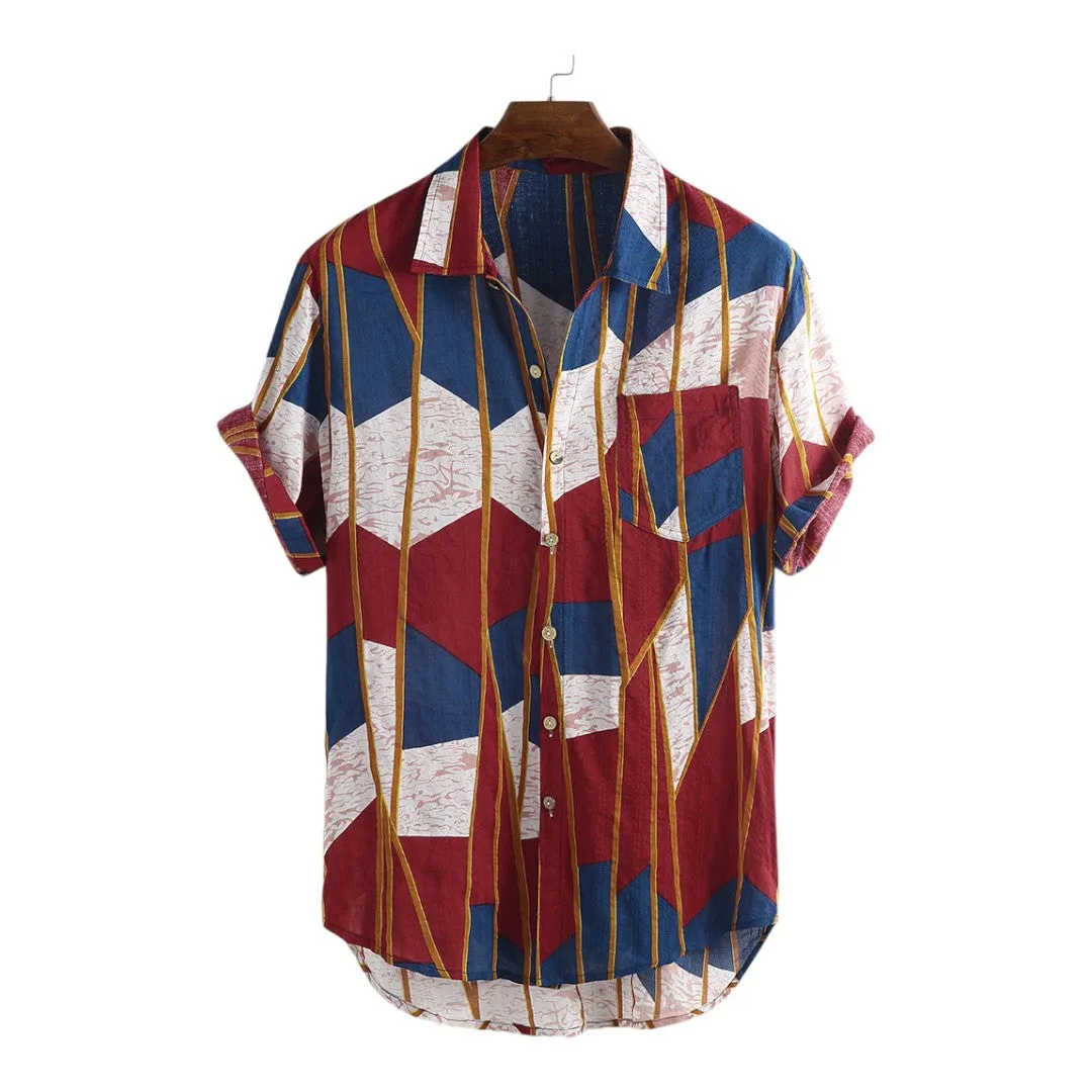 Men's pattern shirts - Beach Shirts