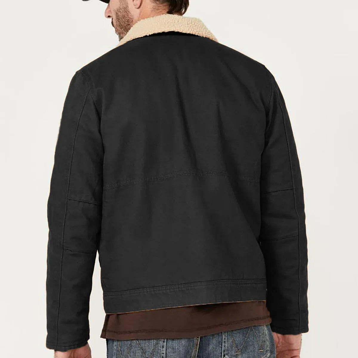 Men's Thick Fleece-Lined Cotton Casual Jacket