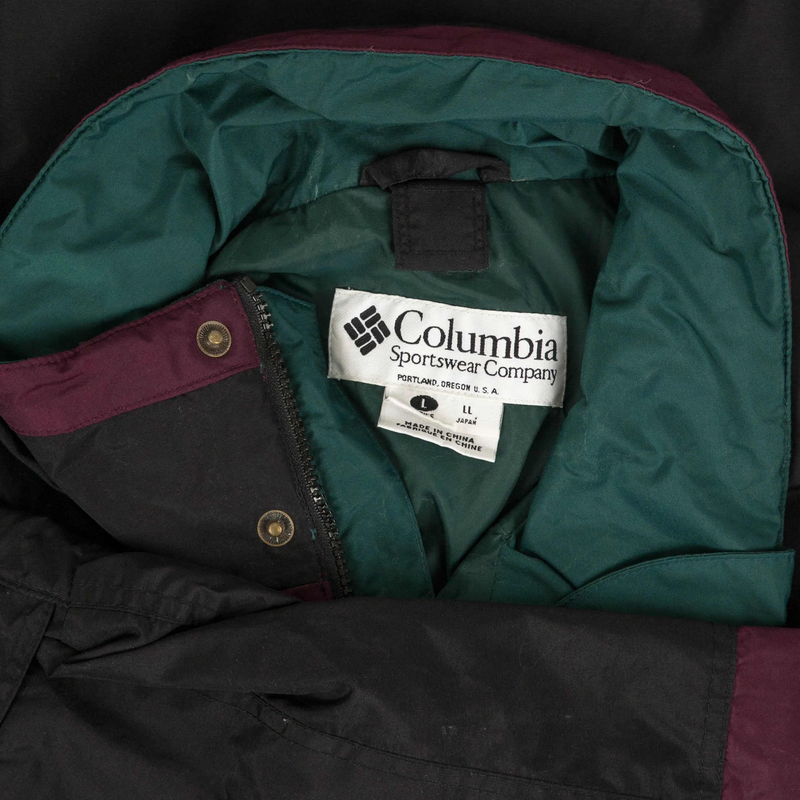 MEN'S VINTAGE COLUMBIA BUGABOO JACKET - LARGE