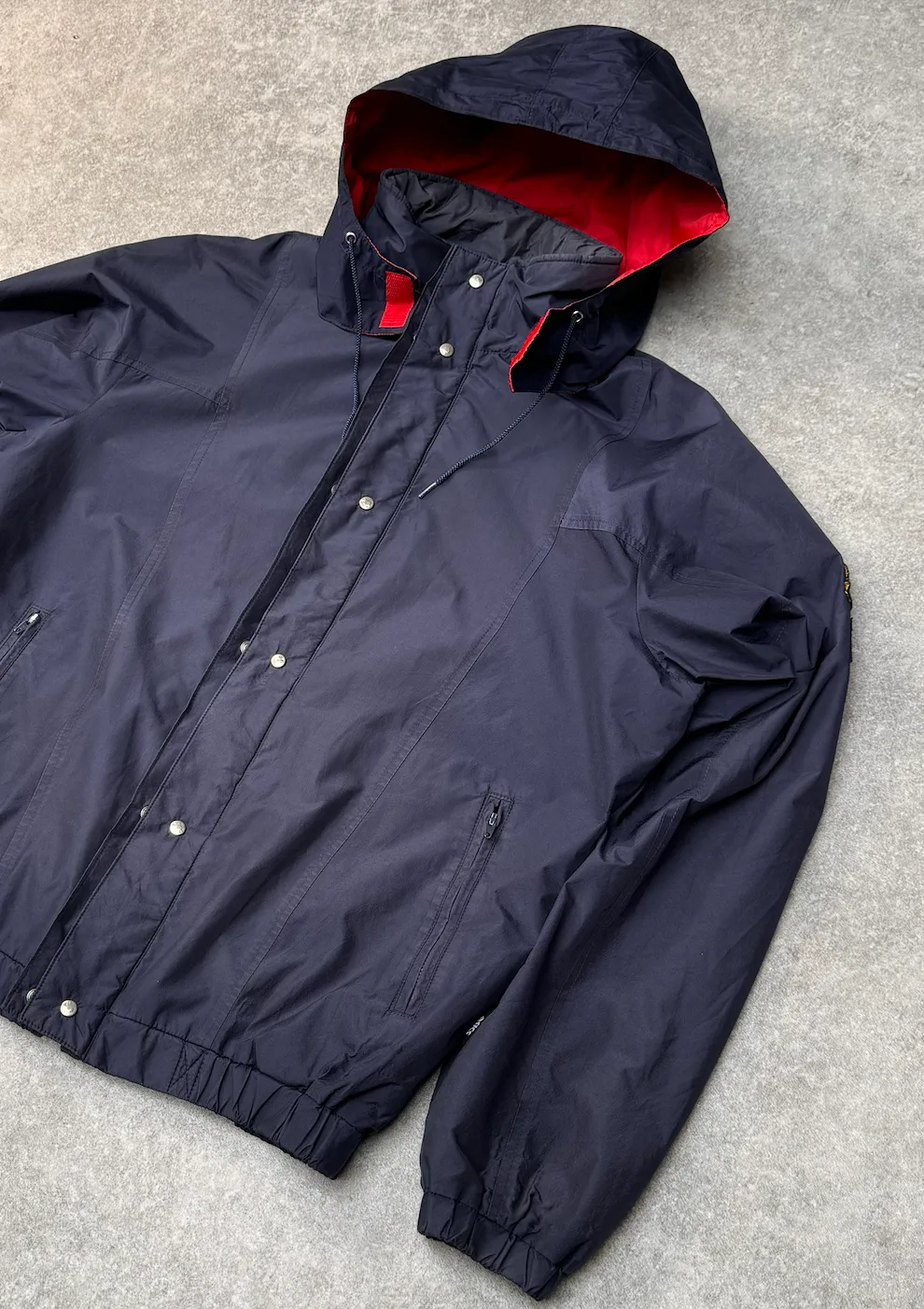 Moncler Gore-Tex Two Tone Hooded Windbreaker Jacket