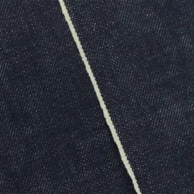 Navy Blue-White 13 oz. Cotton Japanese Selvedge Denim Fabric