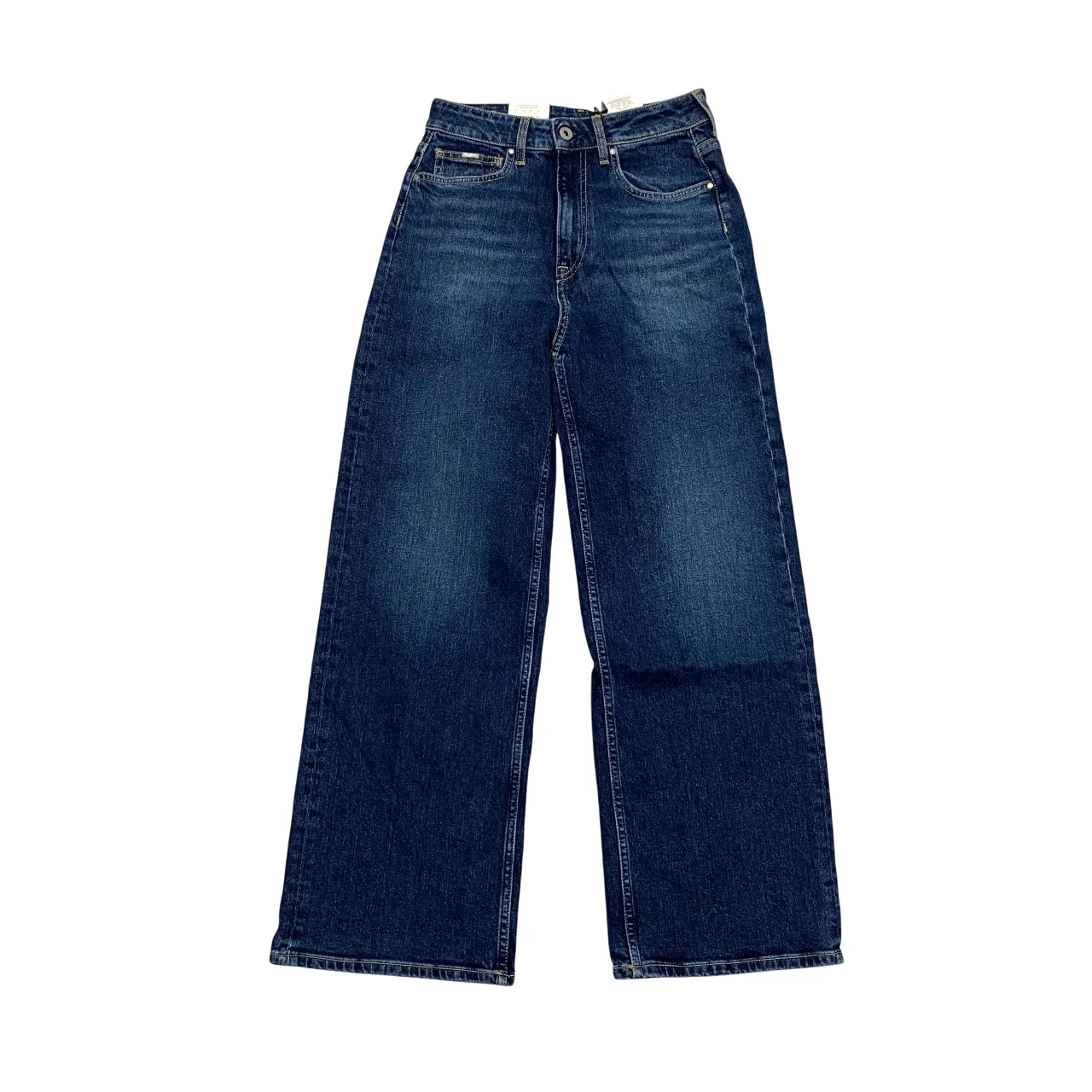 Pepe Jeans pantalone largo da donna Lexa Sky High PL204162CS58 blu