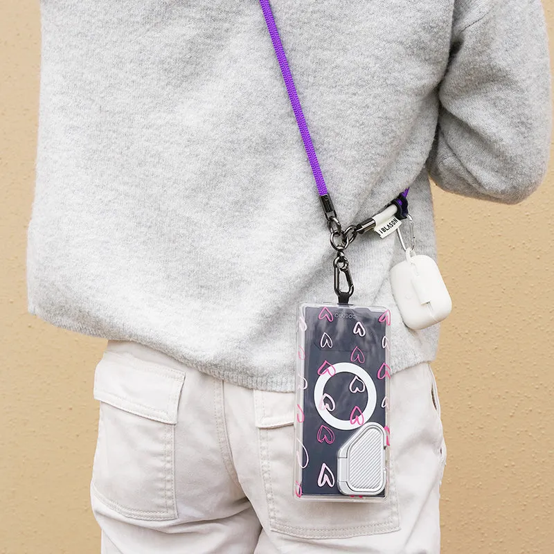 Phone and wristlet straps - Purple