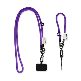 Phone and wristlet straps - Purple