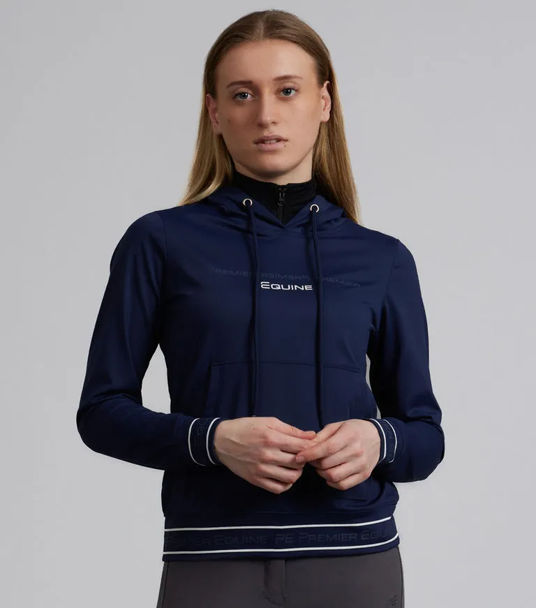 Premier Equine Cadenza Technical Riding Hoodie (Navy)