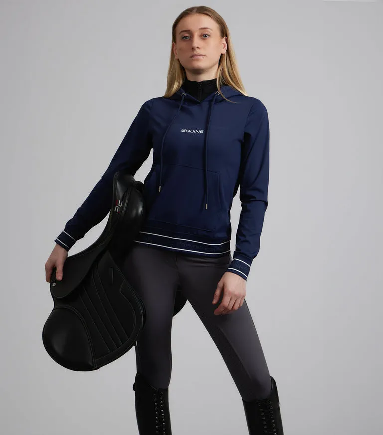 Premier Equine Cadenza Technical Riding Hoodie (Navy)