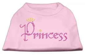 Princess Rhinestone Shirts Light Pink XXL (18)