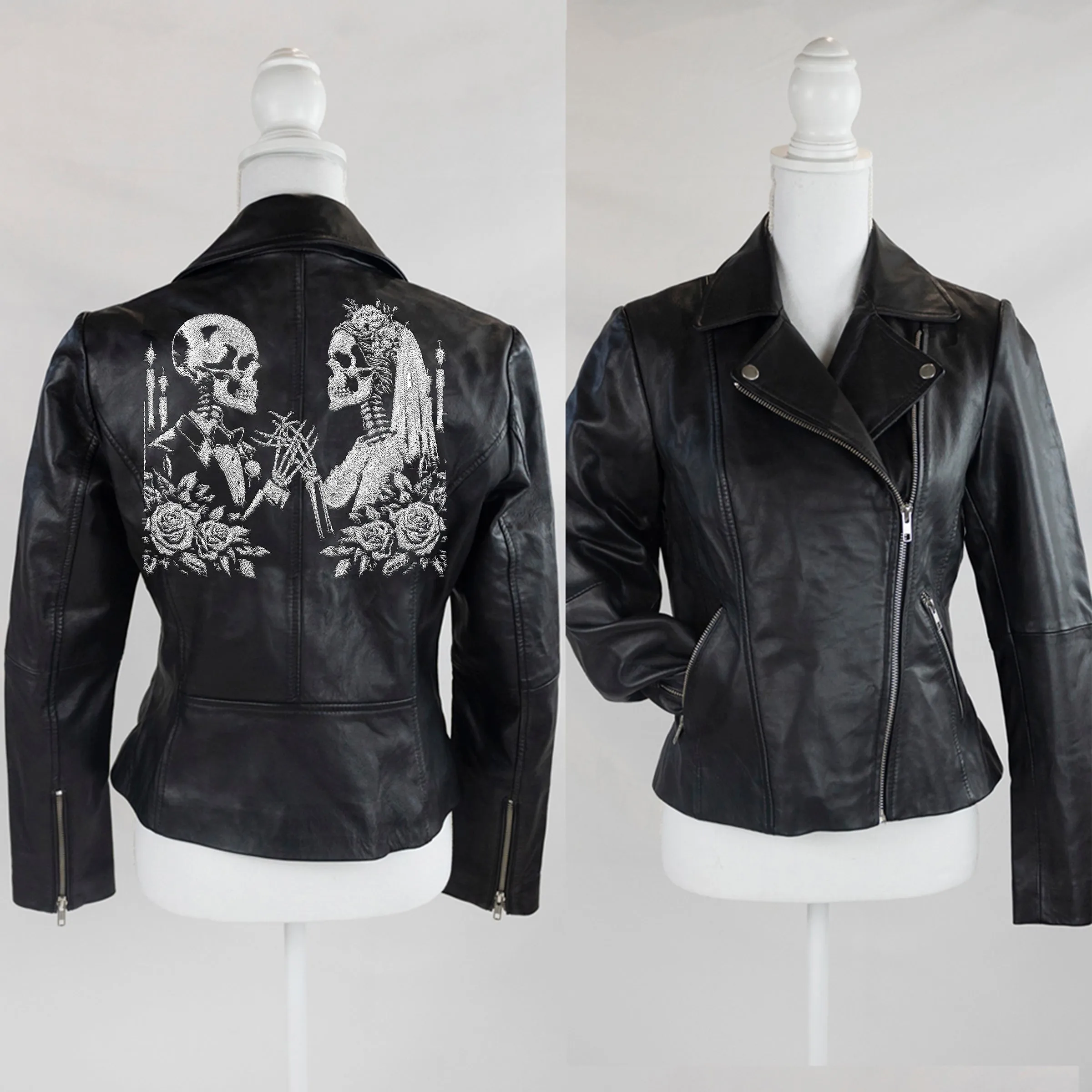 (Real Leather) Customized Leather Party Jacket