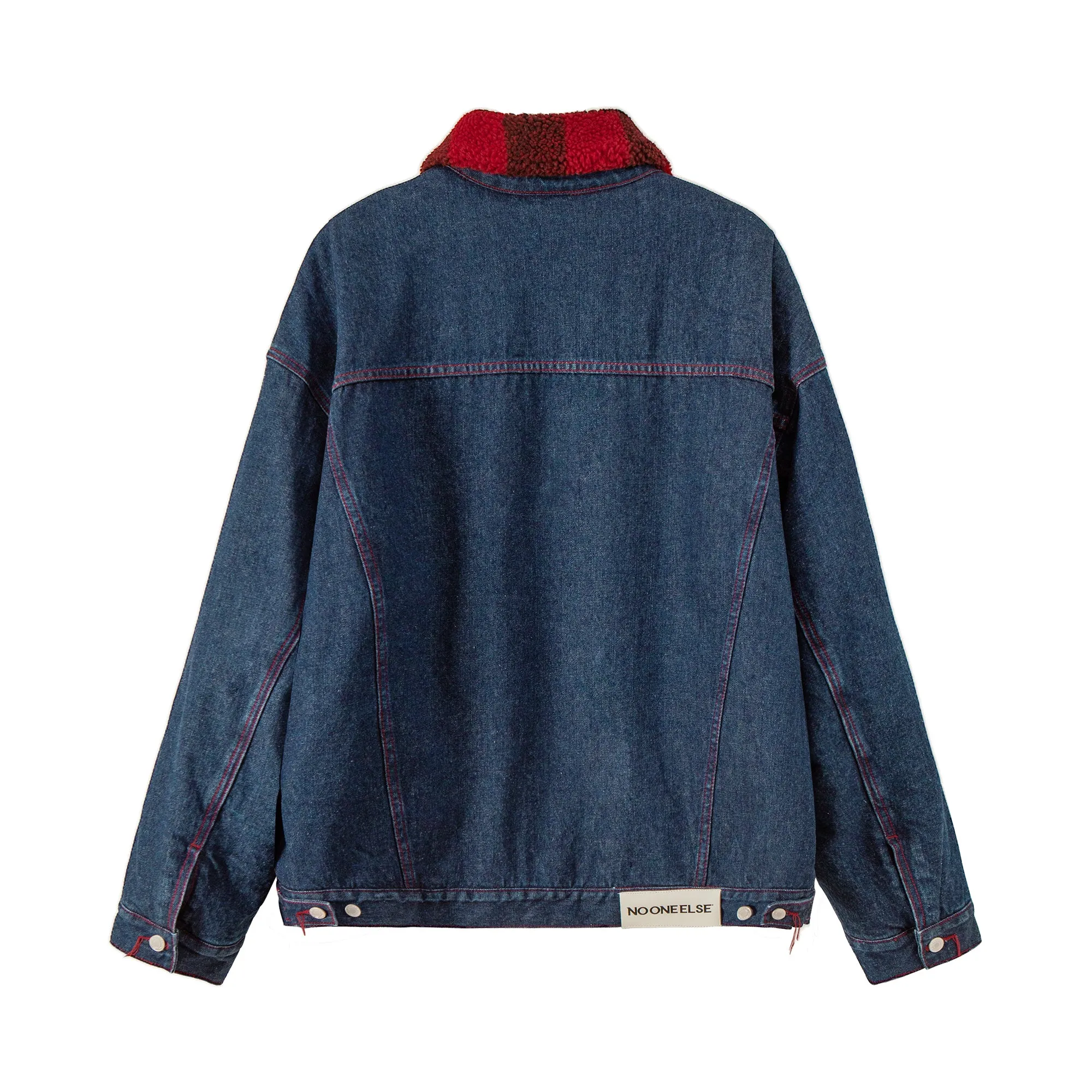 Red Stitch Denim Jacket