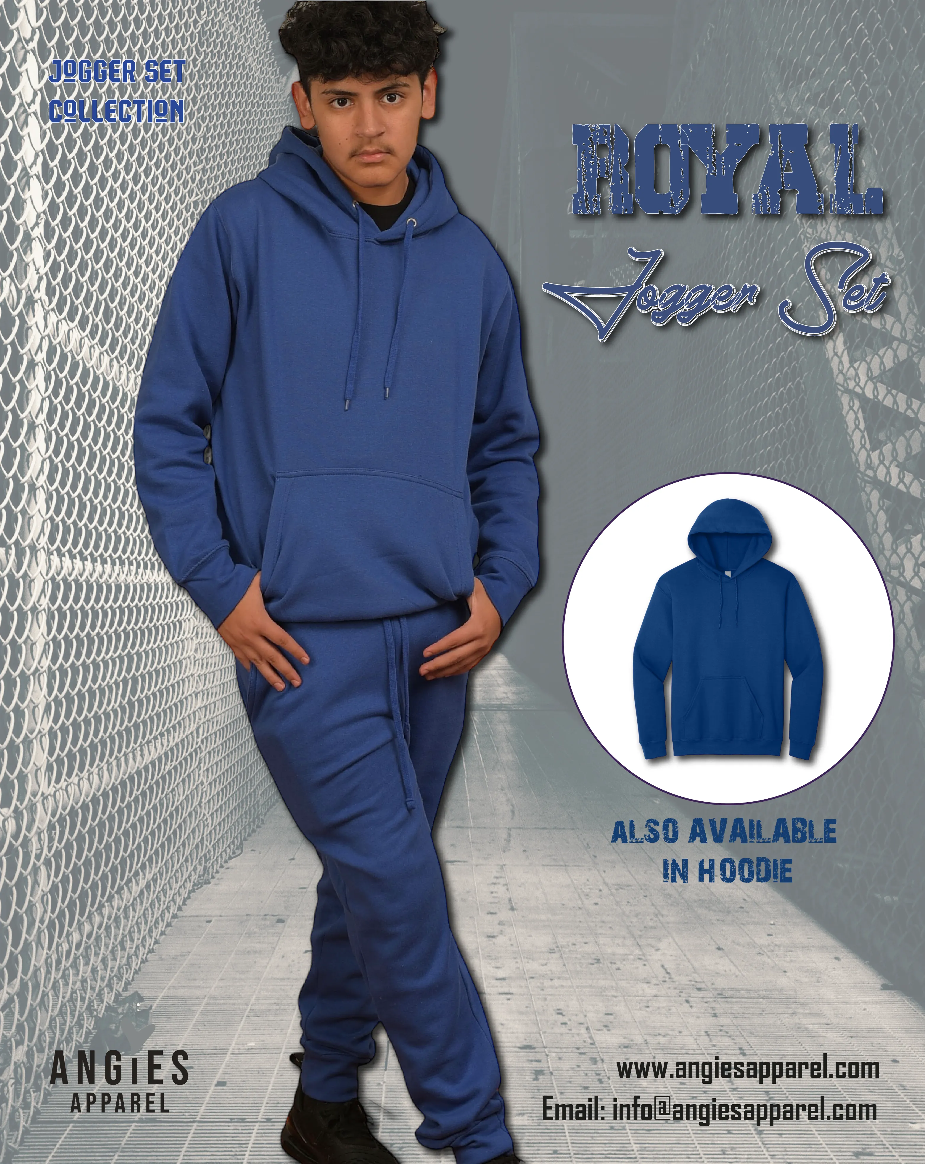 Royal Adult Pull Over Sweat Suit