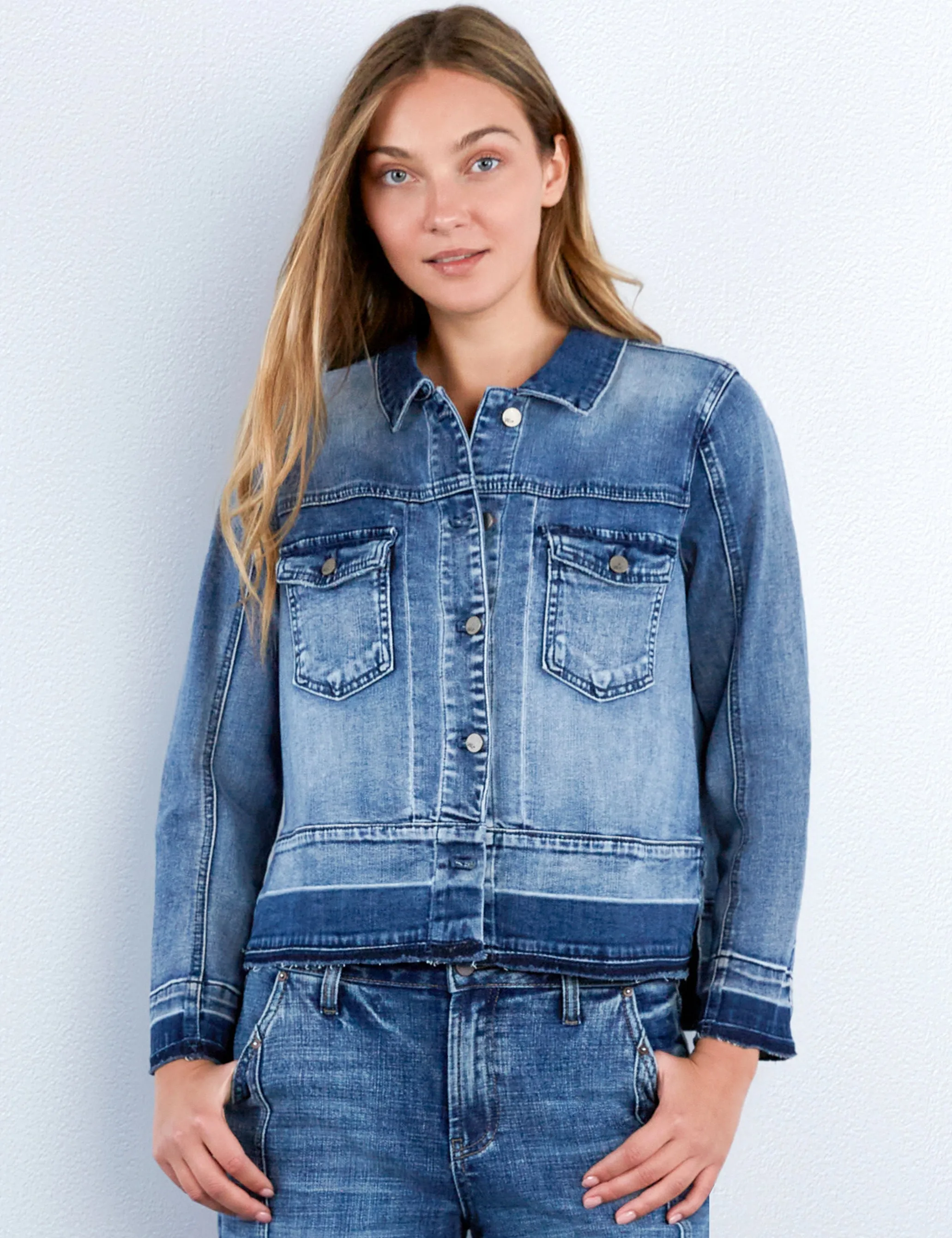 Step-Up Denim Jacket