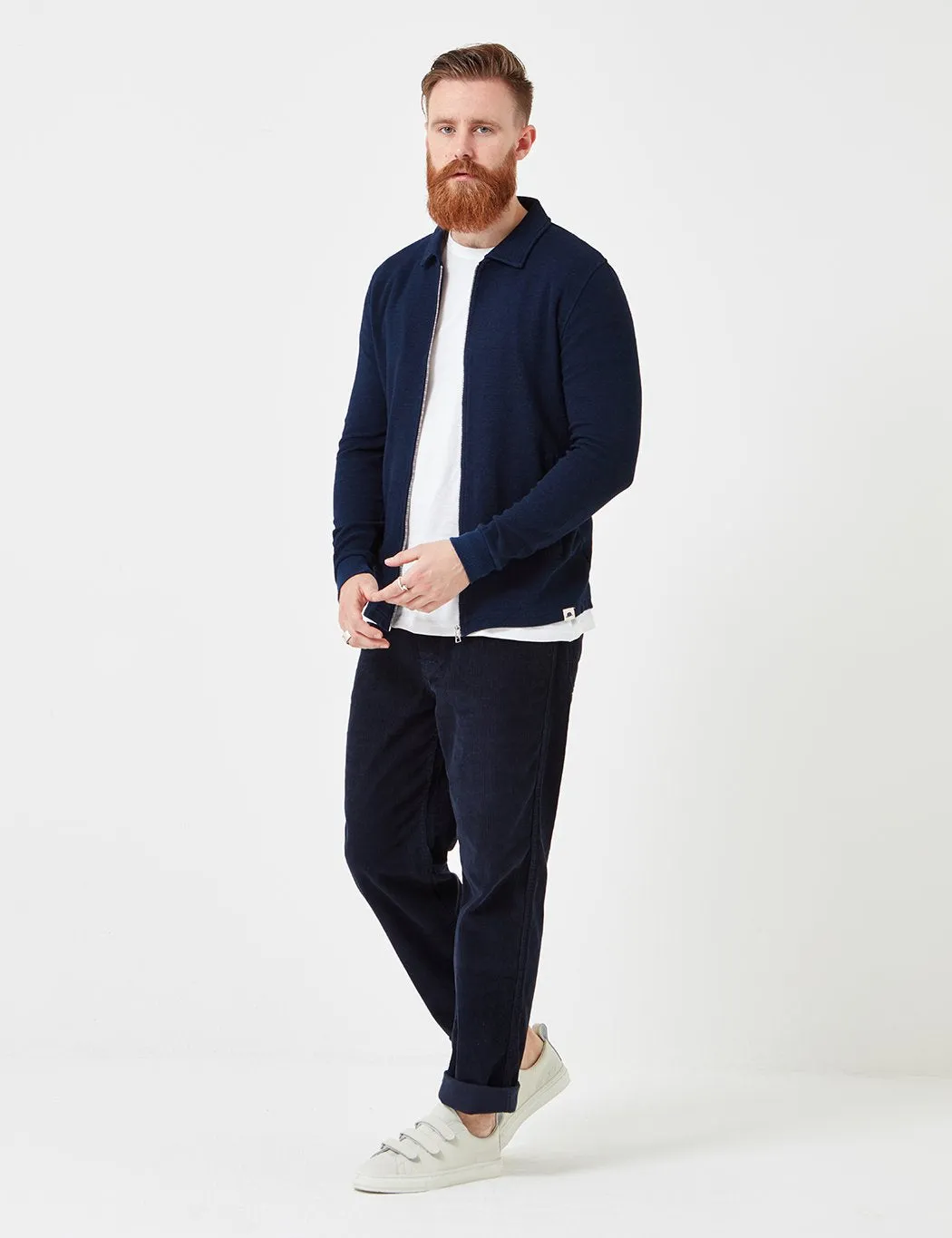 Suit Harper Sweat Jacket - Navy