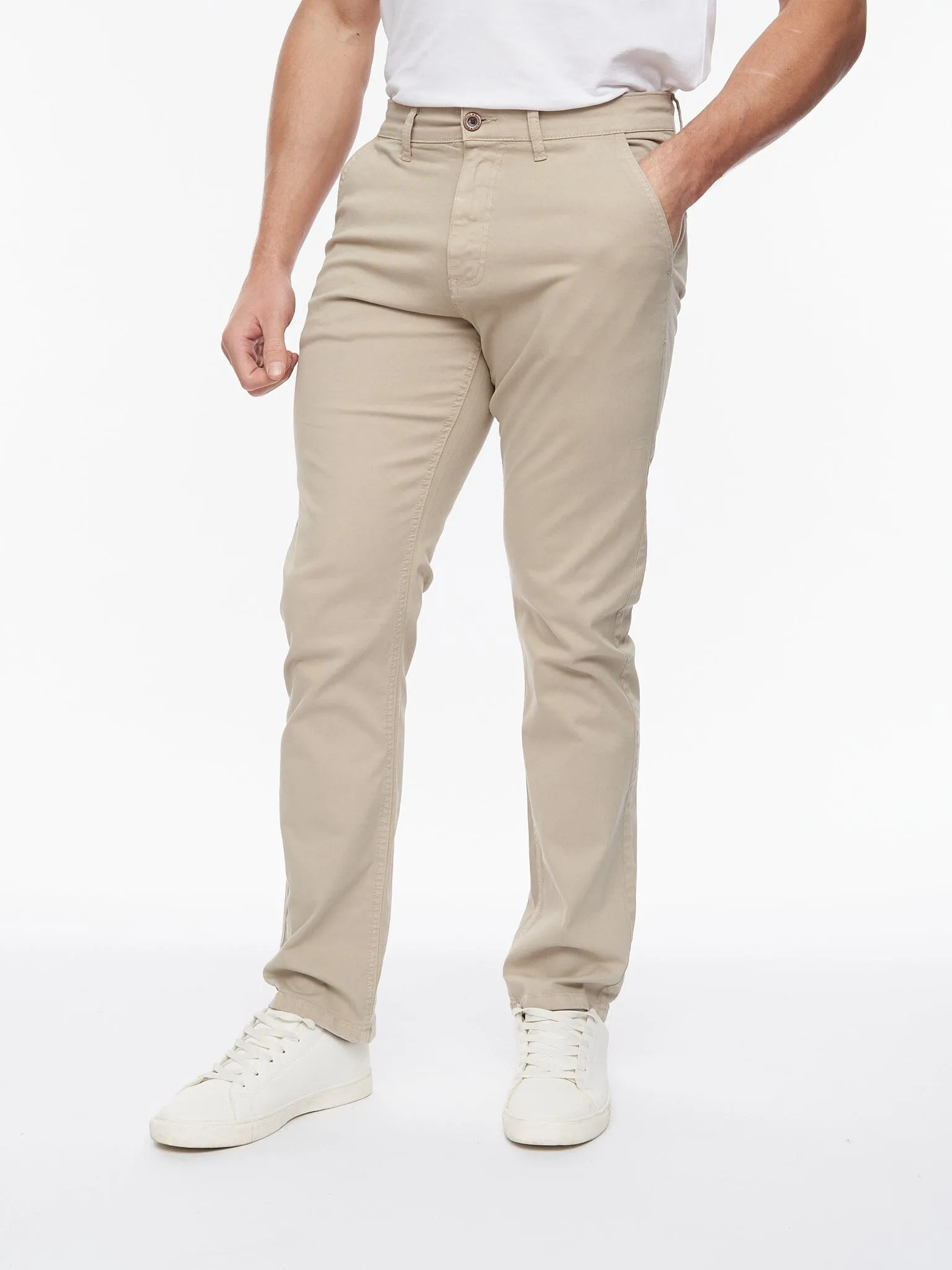 Tasman Chinos Stone