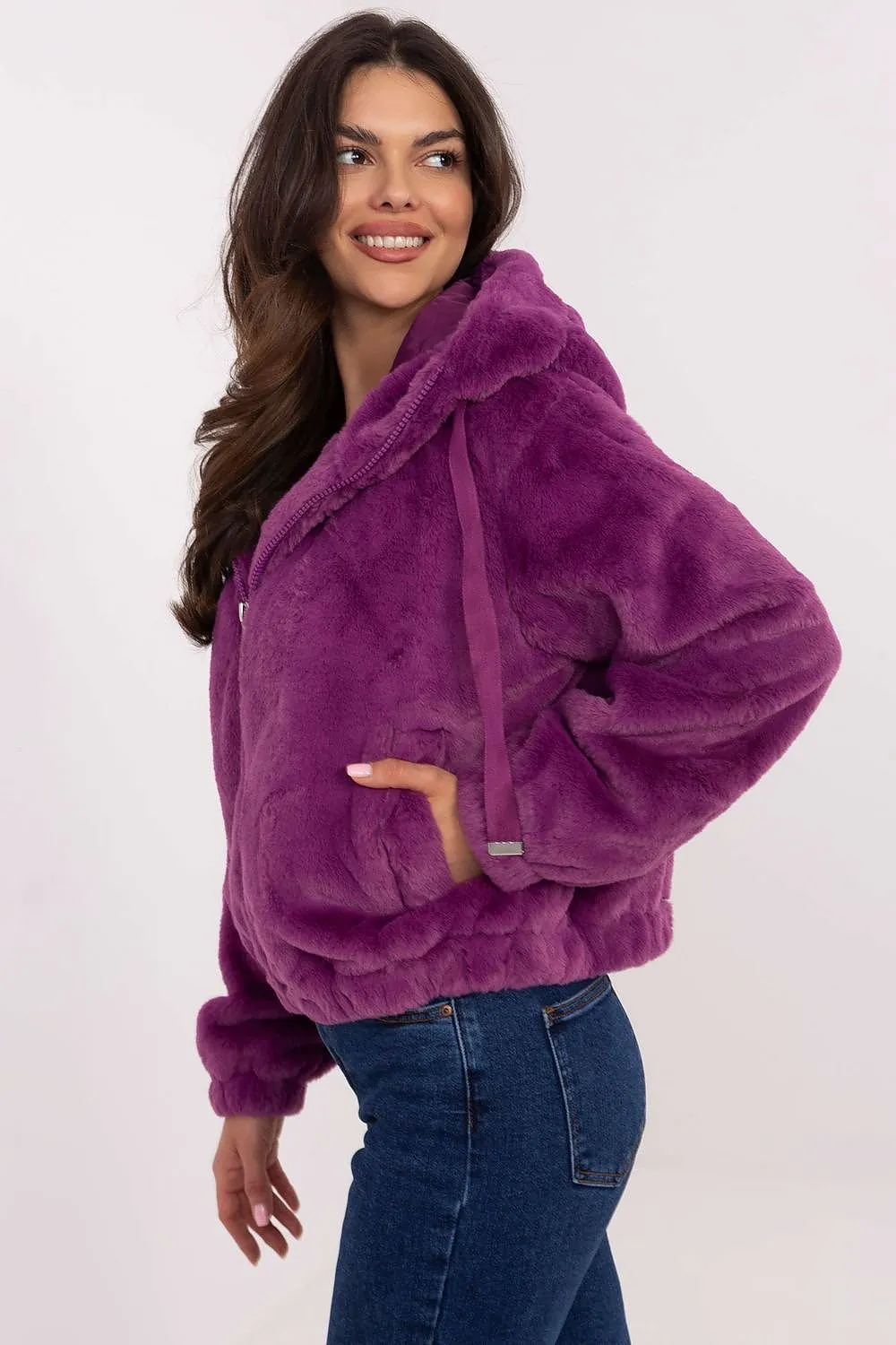 Teddy Bear Fur Jacket