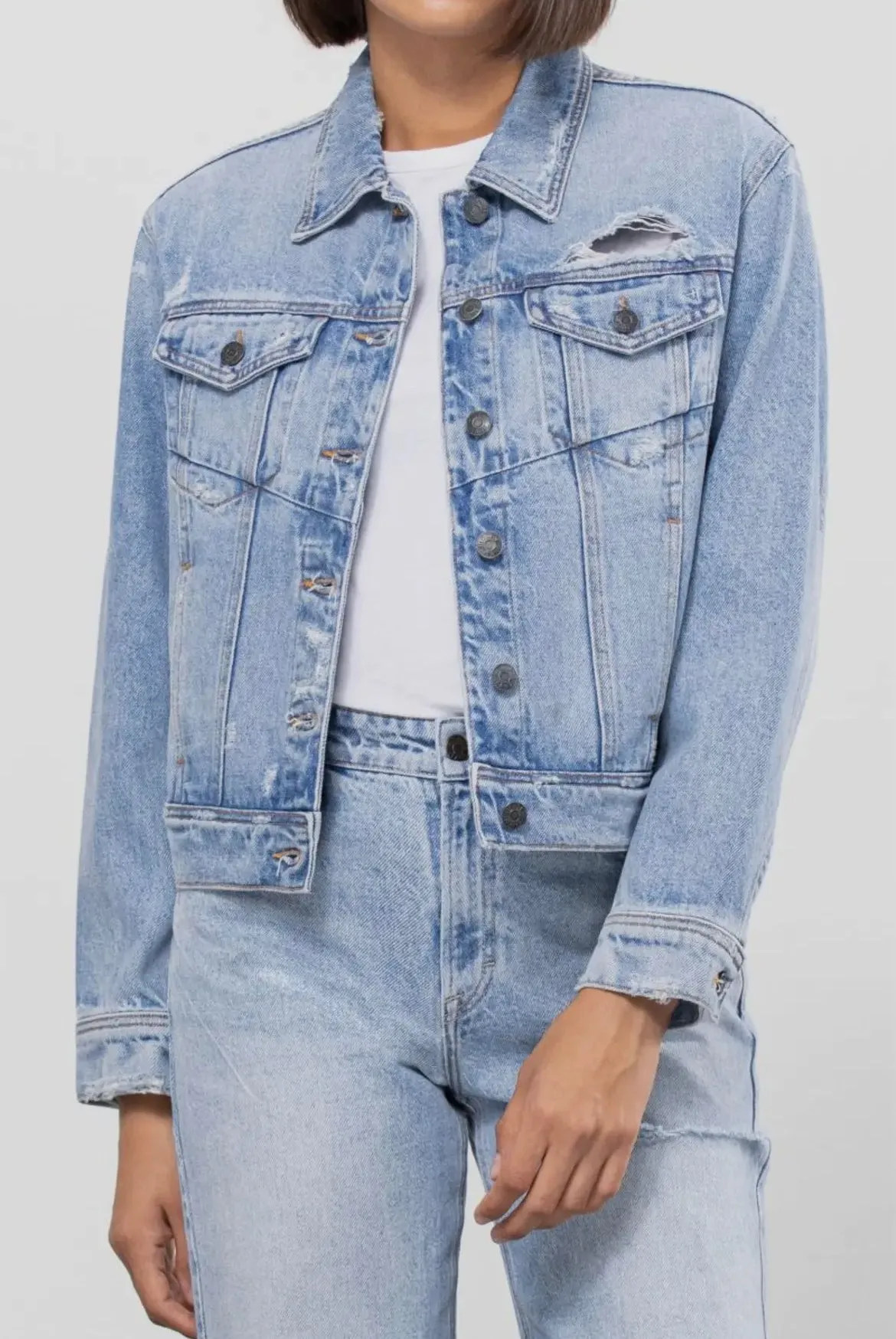 the belinda basic denim jacket