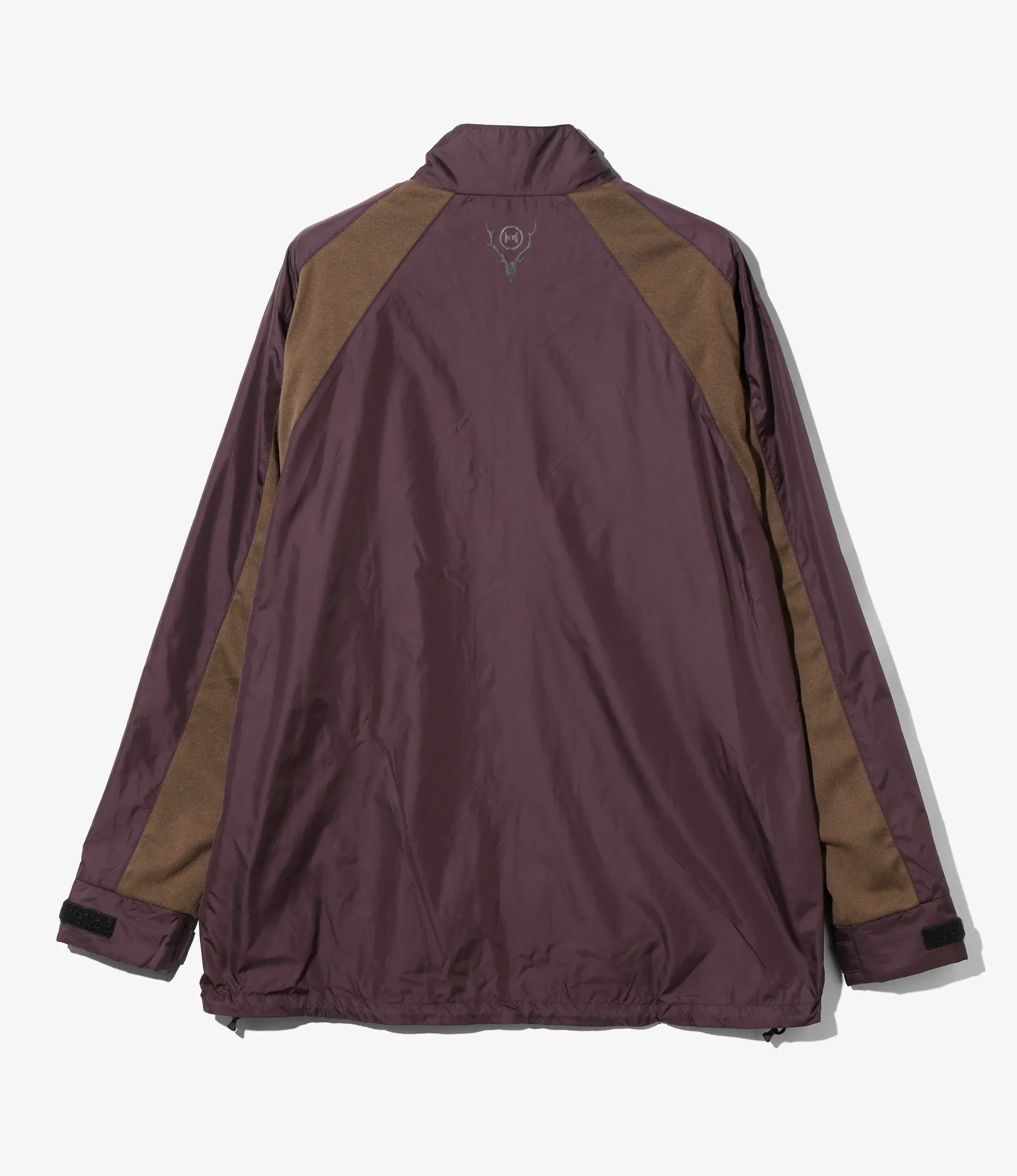 Track Jacket – Bordeaux Nylon Taffeta