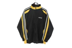 Vintage Adidas Bootleg Track Jacket Small