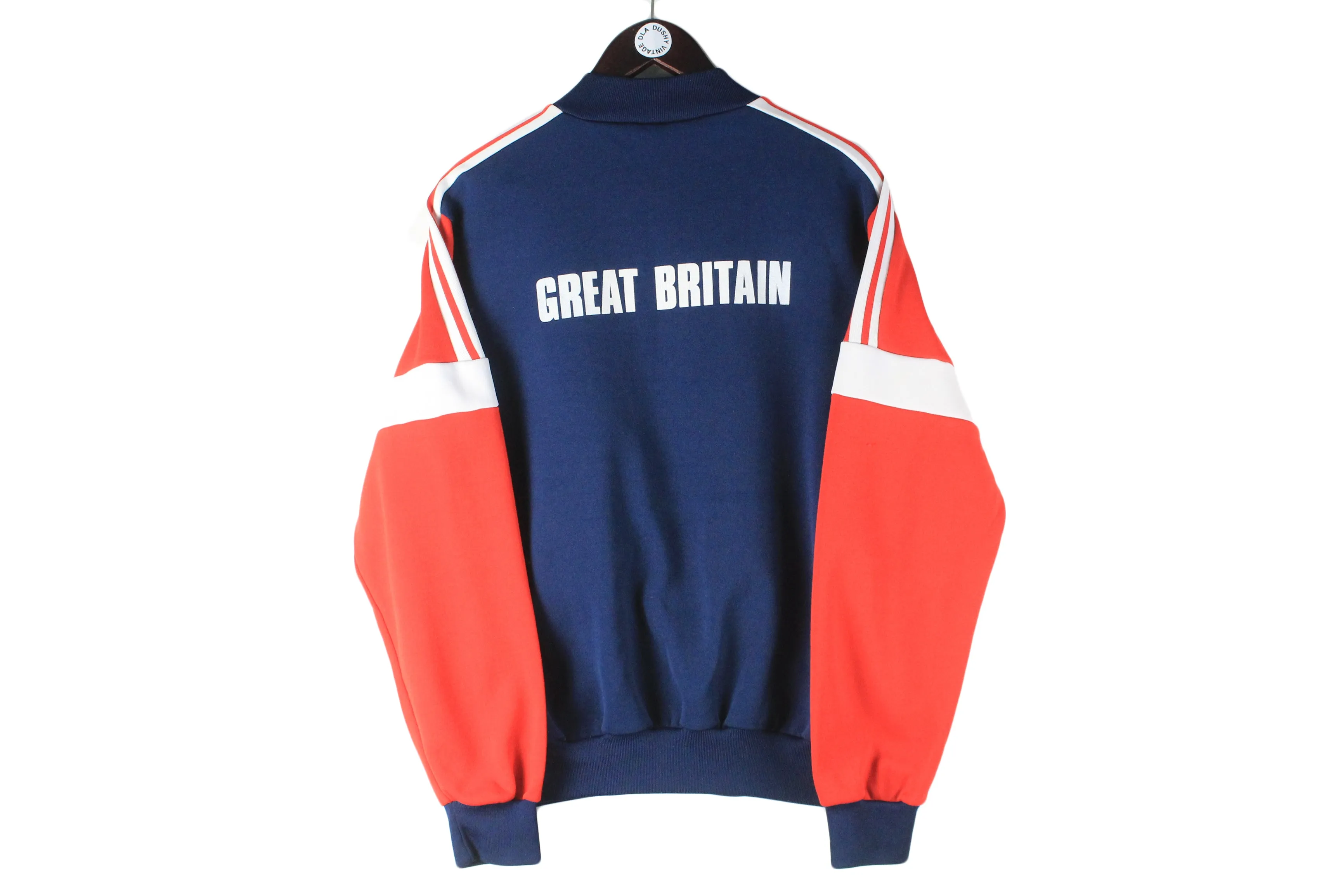 Vintage Adidas Great Britain Team Track Jacket Large