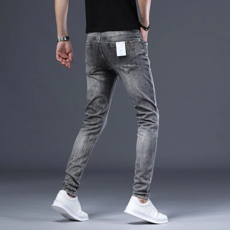 West Louis™ Skinny Stretch Leisure Denim Pants