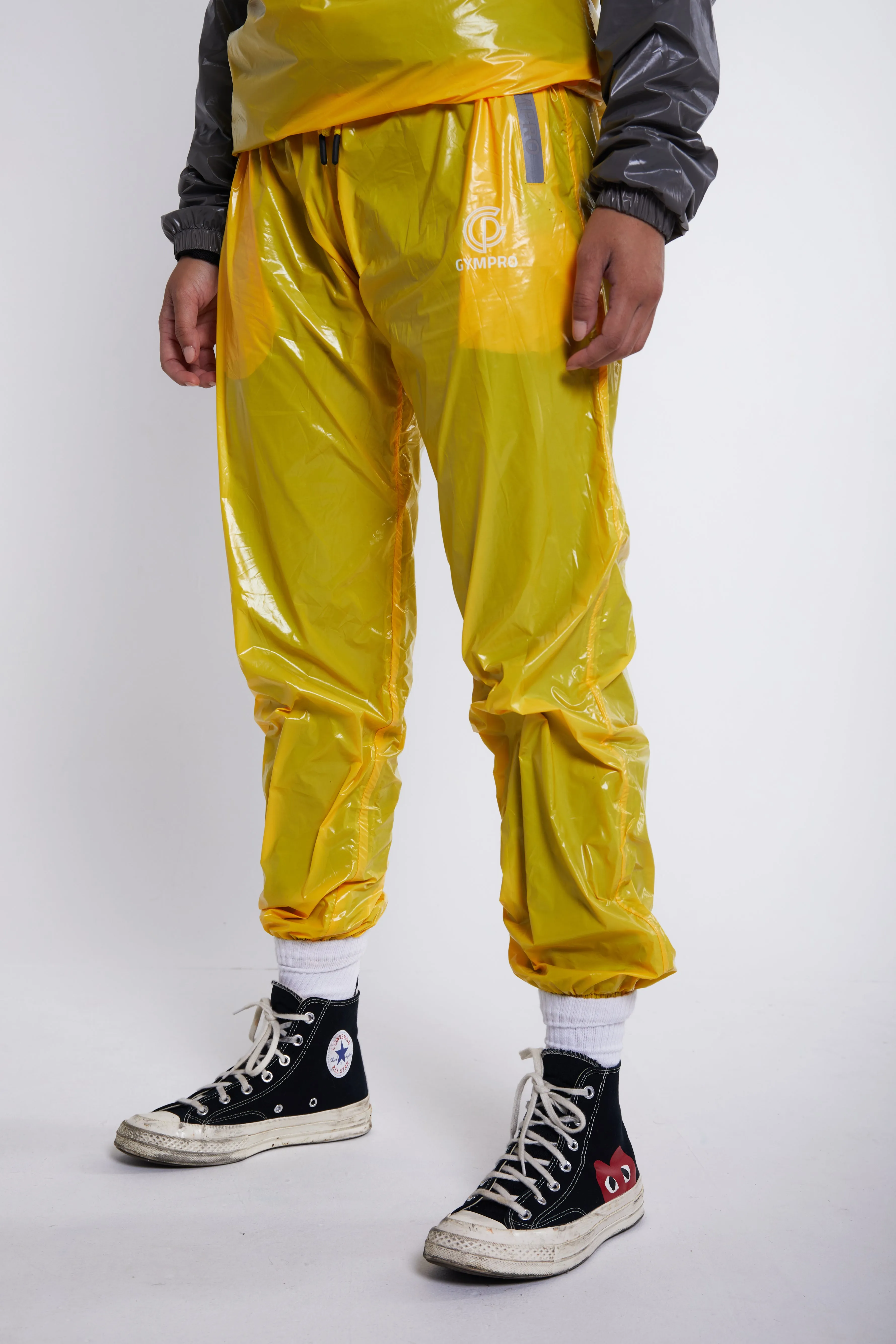 Womens - Hybrid Performance Sweat Suit - Yellow/Grey